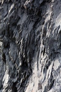 Close-up of rock formation