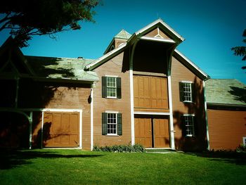 View of houses against the sky