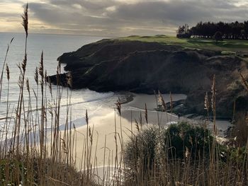 Panoramic view of sea against sky