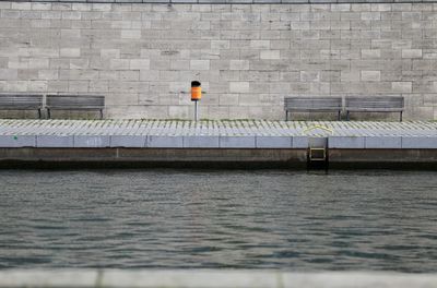 View of river spree in berlin city