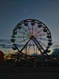 Ferris wheel against sky