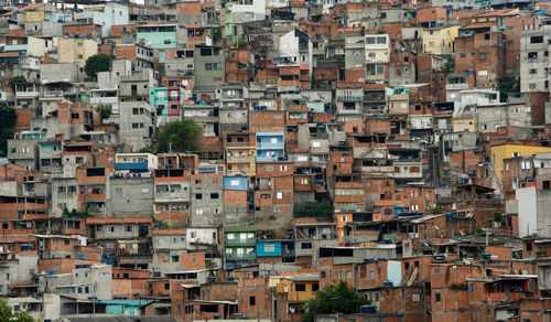 Full frame shot of buildings in city