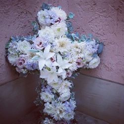 Directly above shot of flowering plant in vase