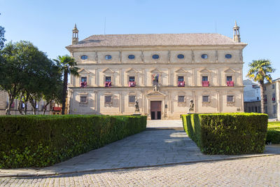 View of historical building