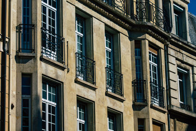 Low angle view of building in city