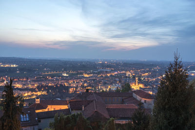 Aerial view of cityscape