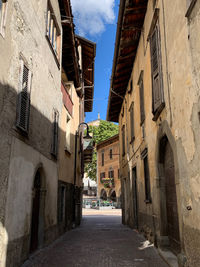 Street amidst buildings in city