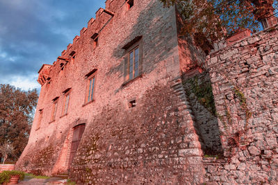 Low angle view of old building