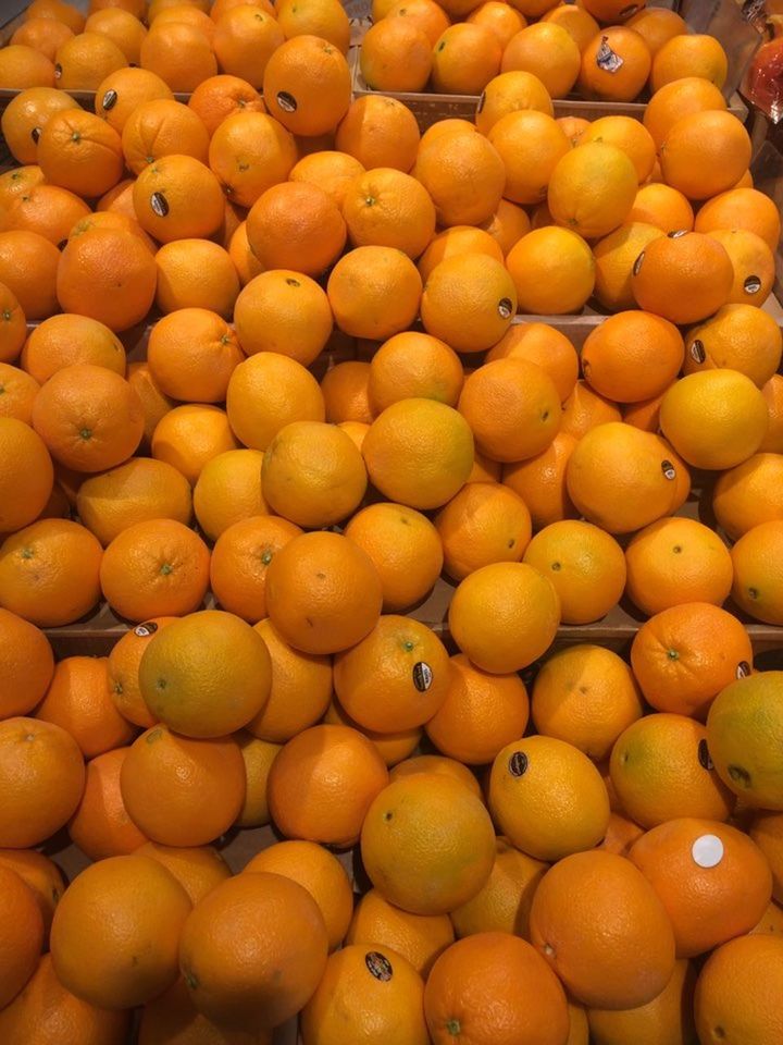 FULL FRAME SHOT OF ORANGE FRUIT