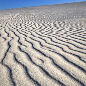 Full frame shot of sand dune in desert