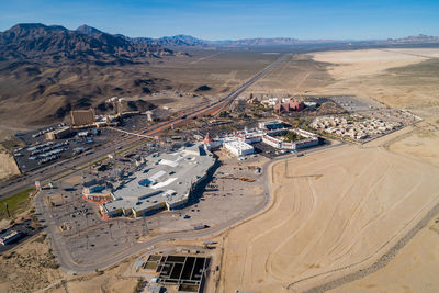 Primm valley resort and casino in nevada. close to california.