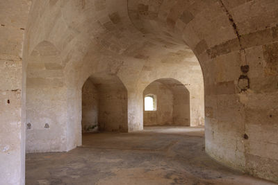 Corridor of historic building