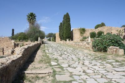 Empty old ruins