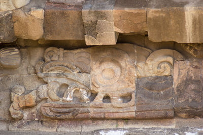 Sculpture of old temple