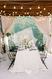 Place setting at home