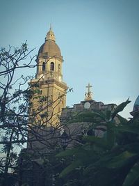 Low angle view of church