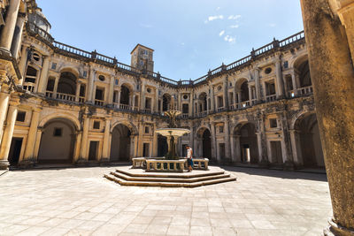 View of historical building