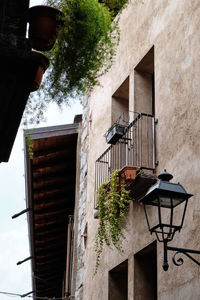 Low angle view of old building