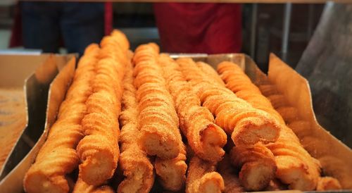 Close-up of food for sale at market