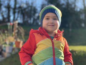 Portrait of a smiling boy