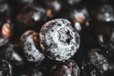 Full frame shot of blueberries 