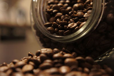 Close-up of coffee beans