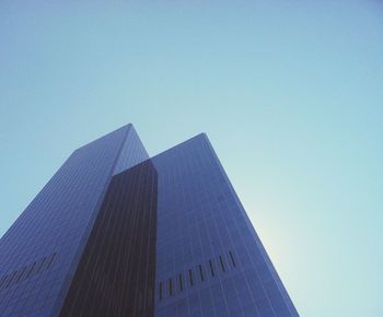 Low angle view of modern building