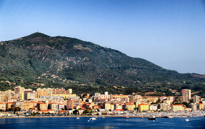Buildings at waterfront
