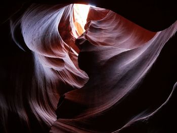 Close-up of rock formation