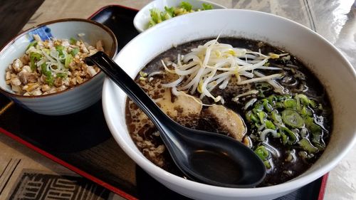 Close-up of food in bowl