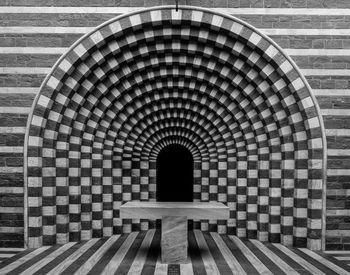 Empty entrance of building