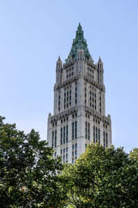 Low angle view of building against sky