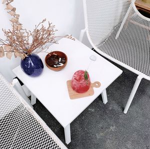 High angle view of fruits on table