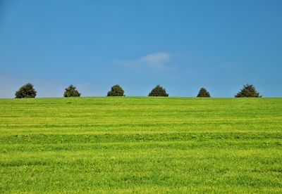 Idelic scenery in gillenfeld, germany