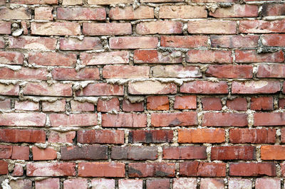 Full frame shot of brick wall