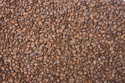 Full frame shot of coffee beans