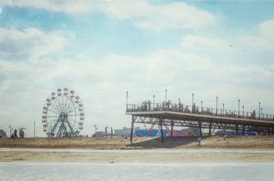 Ferris wheel against sky