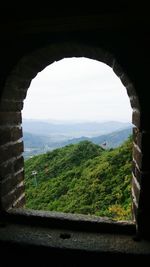 View of mountain against sky