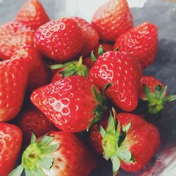 Close-up of strawberries