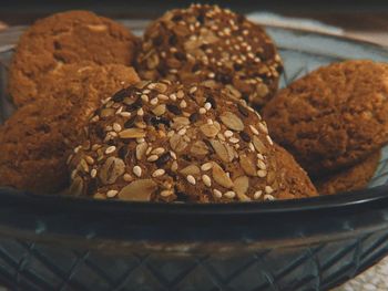 Close-up of cookies