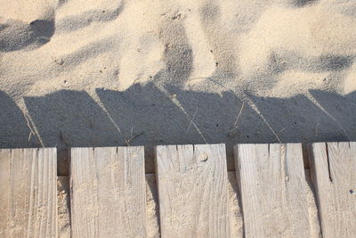 Full frame shot of sand on beach