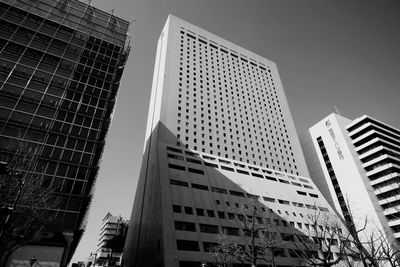 Low angle view of buildings against sky