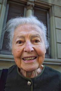 Portrait of a smiling young woman