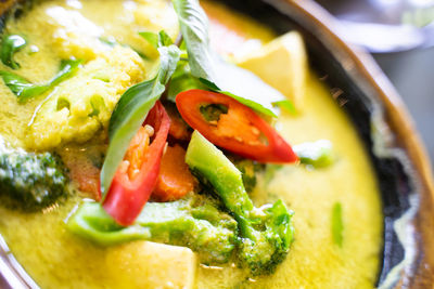 Close-up of food in bowl