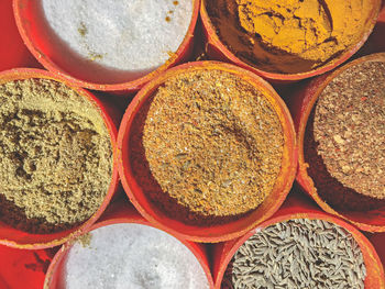 Full frame shot of spices