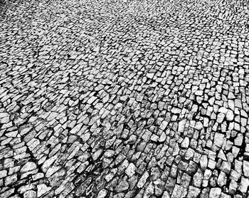 Full frame shot of tiled floor