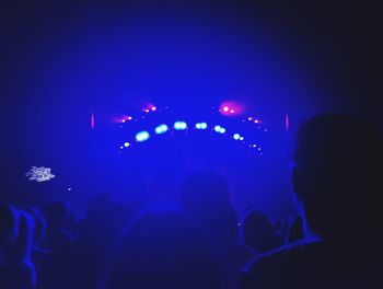 People at music concert