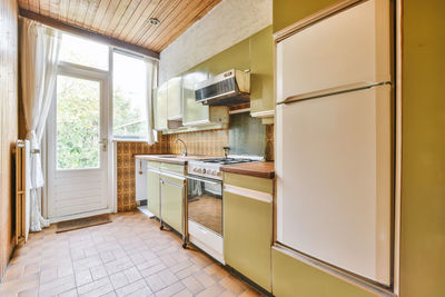 Interior of modern kitchen