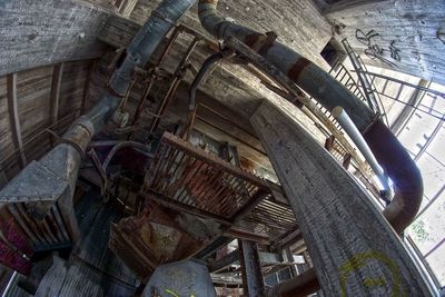 Interior of old building