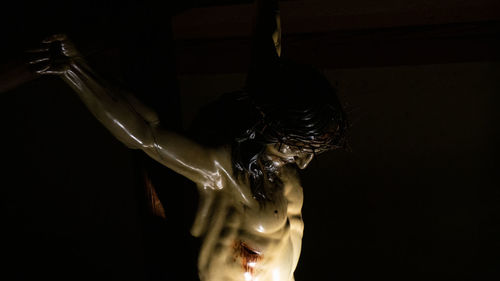 -cristo de la buena muerte- one of the most significant steps in motril in his holy week